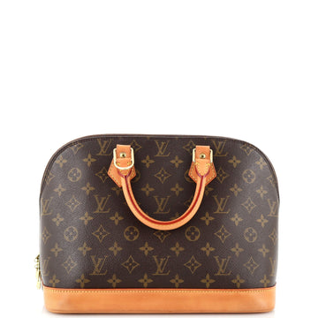 Louis Vuitton Vintage Alma Handbag Monogram Canvas PM