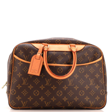 Louis Vuitton Deauville Handbag Monogram Canvas