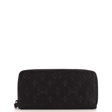 Louis Vuitton Zippy Wallet Monogram Shadow Leather Vertical