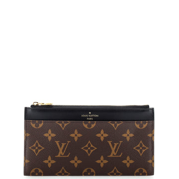 Louis Vuitton Slim Purse Monogram Canvas