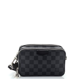 Louis Vuitton Alpha Wearable Wallet Damier Graphite