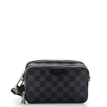 Louis Vuitton Alpha Wearable Wallet Damier Graphite