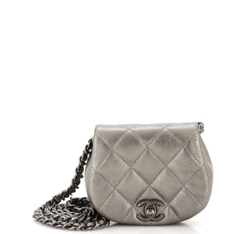 Chanel Coco Mail Clutch with Chain Quilted Calfskin Mini