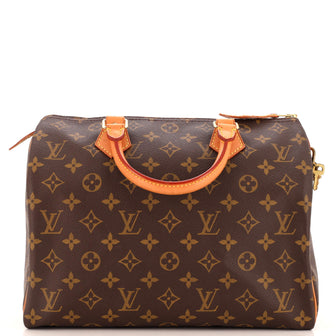 Louis Vuitton Speedy Handbag Monogram Canvas 30