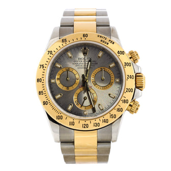 Rolex Oyster Perpetual Cosmograph Daytona Slate Automatic Watch Stainless Steel and Yellow Gold 40