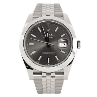 Rolex Oyster Perpetual Datejust Automatic Watch Stainless Steel 41