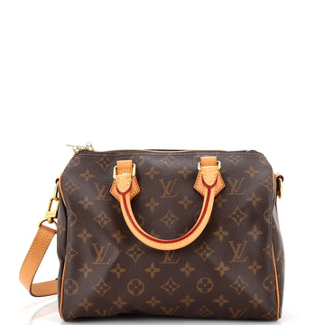 Louis Vuitton Speedy Bandouliere Bag Monogram Canvas 25