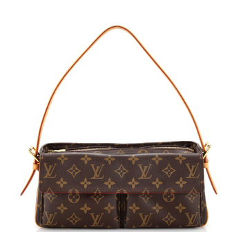 Louis Vuitton Viva Cite Handbag Monogram Canvas MM