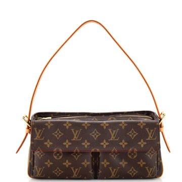 Louis Vuitton Viva Cite Handbag Monogram Canvas MM