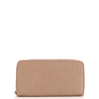 Louis Vuitton Zippy Wallet Monogram Empreinte Leather