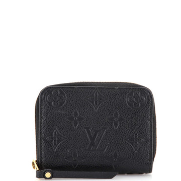 Louis Vuitton Zippy Coin Purse Monogram Empreinte Leather