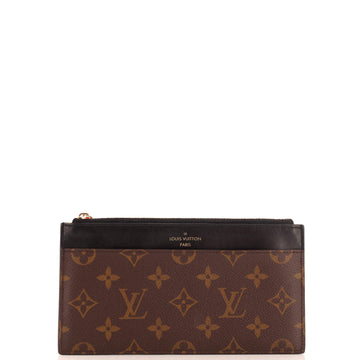 Louis Vuitton Slim Purse Monogram Canvas