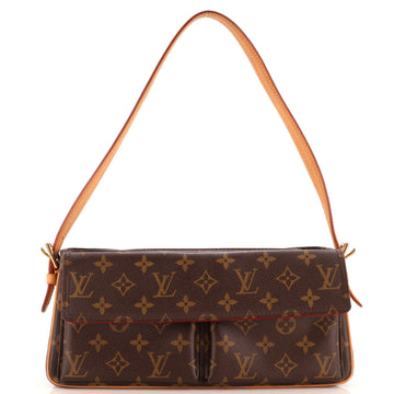 Louis Vuitton Viva Cite Handbag Monogram Canvas MM