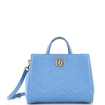 Gucci GG Marmont Tote Matelasse Leather Small