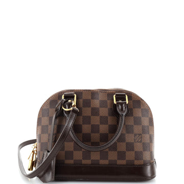 Louis Vuitton Alma Handbag Damier BB
