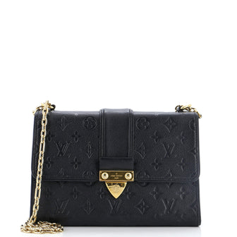 Louis Vuitton Saint Sulpice Handbag Monogram Empreinte Leather PM