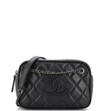 Chanel Ballerine Camera Case Bag Quilted Calfskin Small