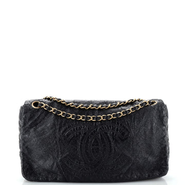 Chanel Rock and Chain Flap Bag Patent Vinyl Medium