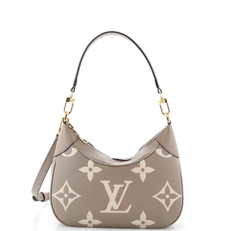 Louis Vuitton Bagatelle NM Handbag Bicolor Monogram Empreinte Giant