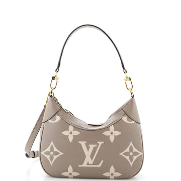 Louis Vuitton Bagatelle NM Handbag Bicolor Monogram Empreinte Giant