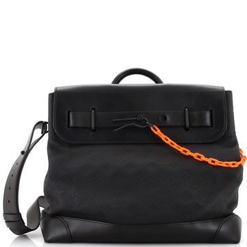 Louis Vuitton Steamer Bag Monogram Taurillon Leather PM