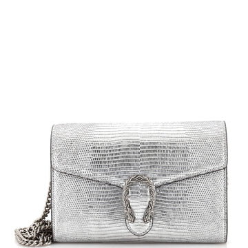 Gucci Dionysus Chain Wallet Lizard Small