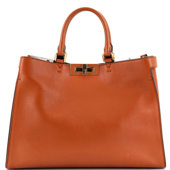 Fendi Peekaboo X-Tote Leather Small