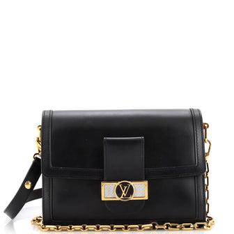 Louis Vuitton Dauphine Shoulder Bag Calfskin MM