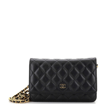 Chanel Wallet on Chain Quilted Caviar