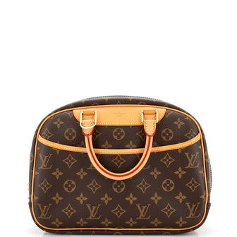 Louis Vuitton Trouville Handbag Monogram Canvas