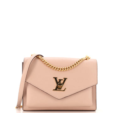 Louis Vuitton Mylockme Handbag Leather BB