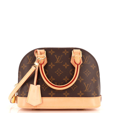 Louis Vuitton Alma Handbag Monogram Canvas BB