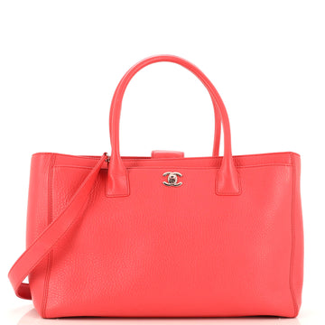 Chanel Cerf Executive Tote Leather Medium