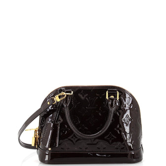 Louis Vuitton Alma Handbag Monogram Vernis BB