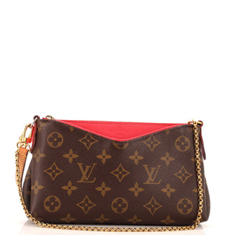 Louis Vuitton Pallas Clutch Monogram Canvas