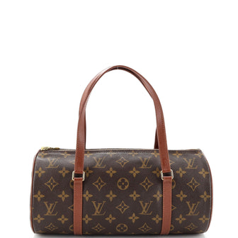 Louis Vuitton Papillon Handbag Monogram Canvas 30