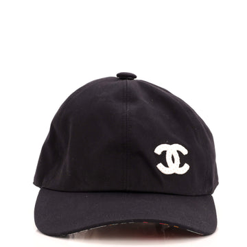 Chanel Beaded CC Baseball Cap Cotton