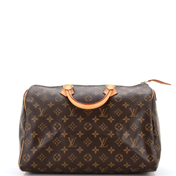 Louis Vuitton Speedy Handbag Monogram Canvas 35