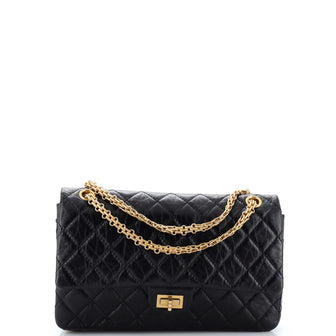 Chanel Reissue 2.55 Flap Bag Quilted Aged Calfskin 226
