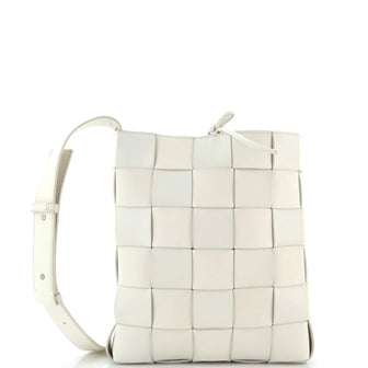 Bottega Veneta Cassette Messenger Bag Maxi Intrecciato Leather