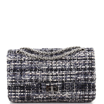 Chanel Reissue 2.55 Flap Bag Quilted Tweed 225