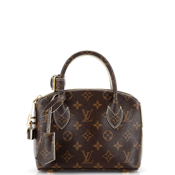 Louis Vuitton Lockit Handbag Monogram Fetish Canvas BB