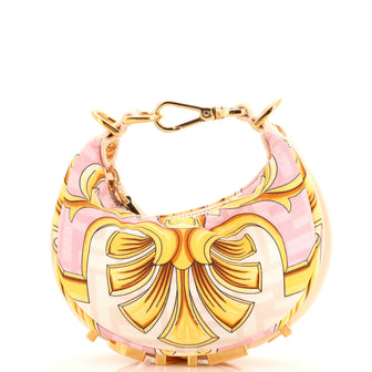 Fendi x Versace Fendace Fendigraphy Bag Printed Zucca Silk Nano