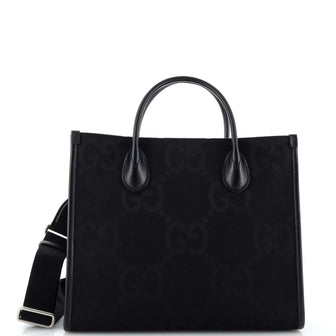 Gucci Convertible Tote Jumbo GG Canvas Small