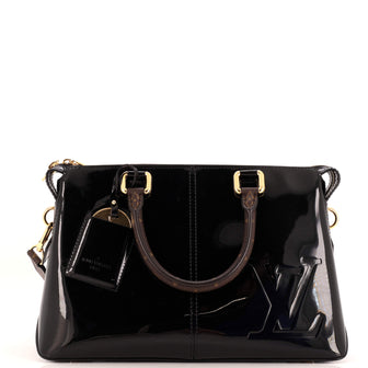 Louis Vuitton Miroir Handbag Vernis with Monogram Canvas