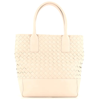 Bottega Veneta Open Tote Intrecciato Nappa with Leather Medium