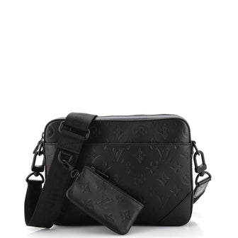 Louis Vuitton Duo Messenger Bag Monogram Shadow Leather