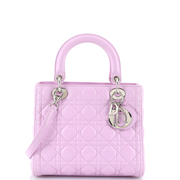Christian Dior Lady Dior Bag Cannage Quilt Lambskin Medium