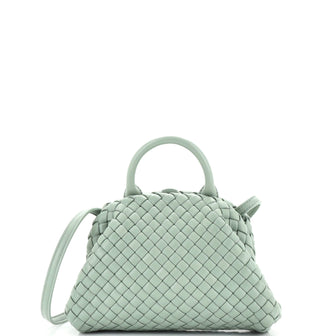Bottega Veneta Padded Handle Tote Intrecciato Nappa Mini