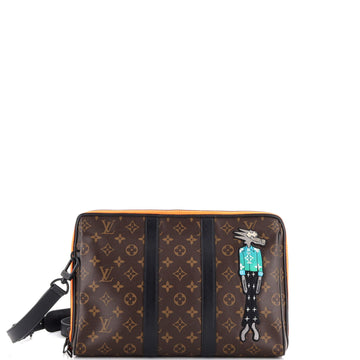 Louis Vuitton Keepall Pouch Monogram Canvas with LV Friends Patch
